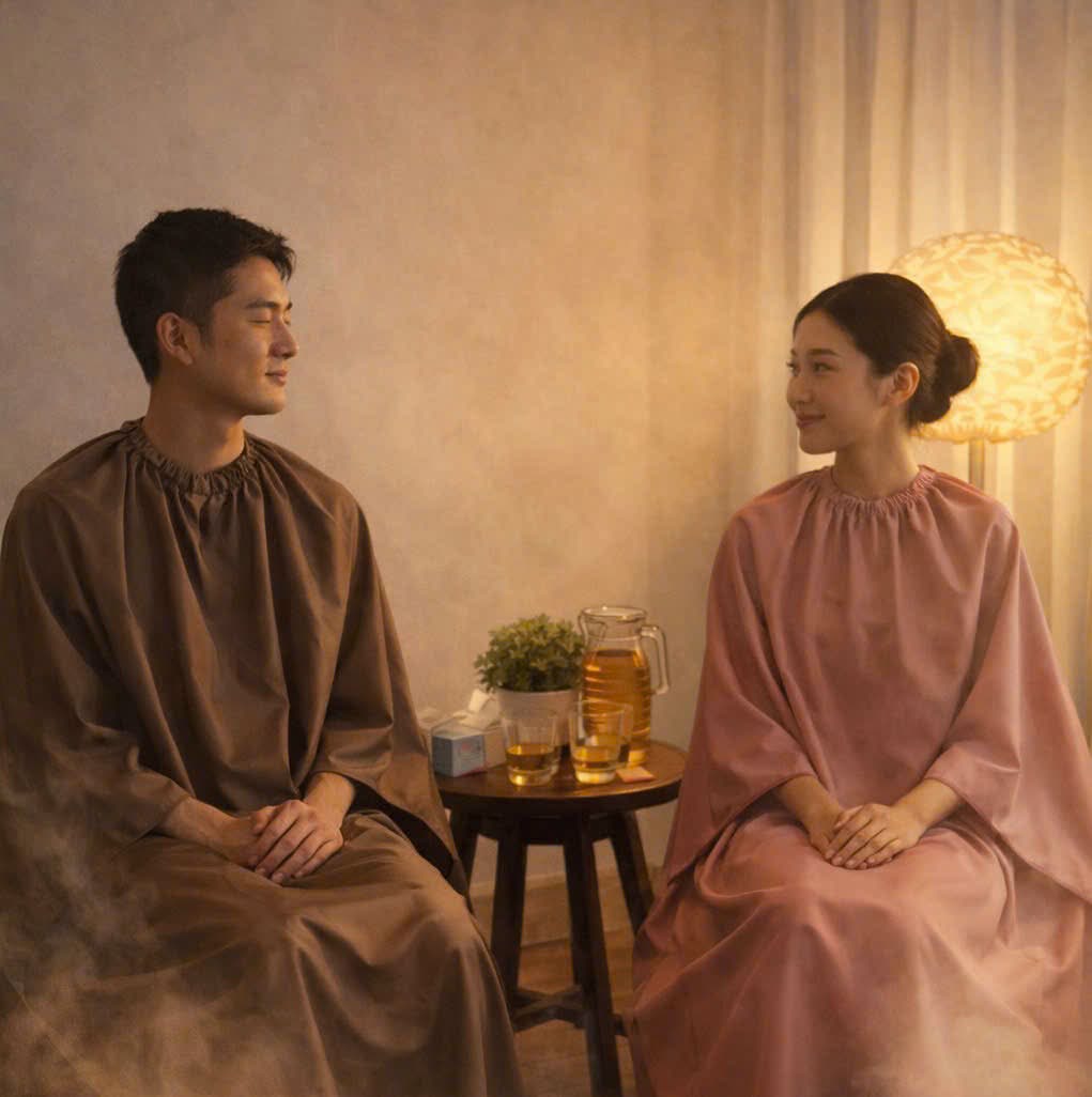 国産ハーブよもぎ蒸し