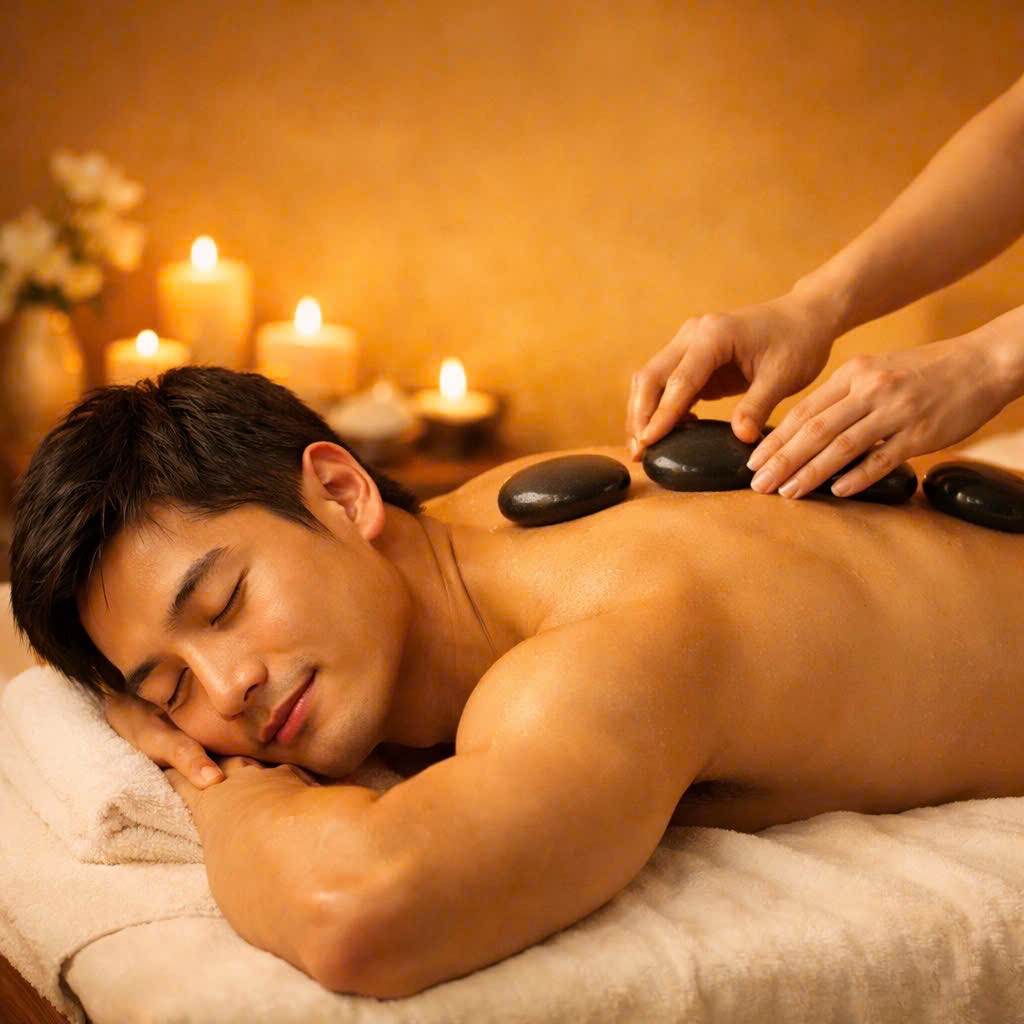 ホットストーンマッサージ